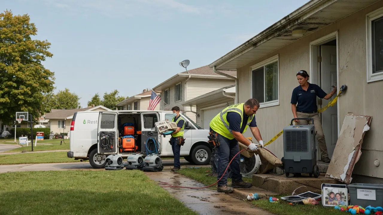 Water Damage Restoration in Adelphi, OH near me